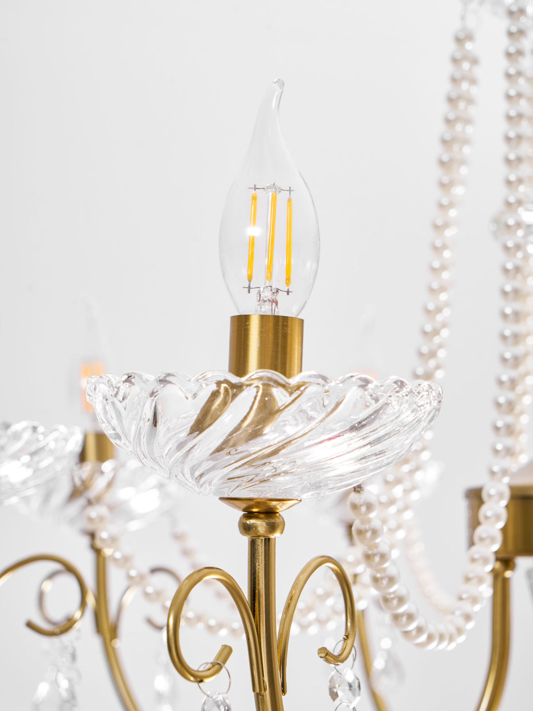 Imperial Pearl Crystal Chandelier - Vakkerlight