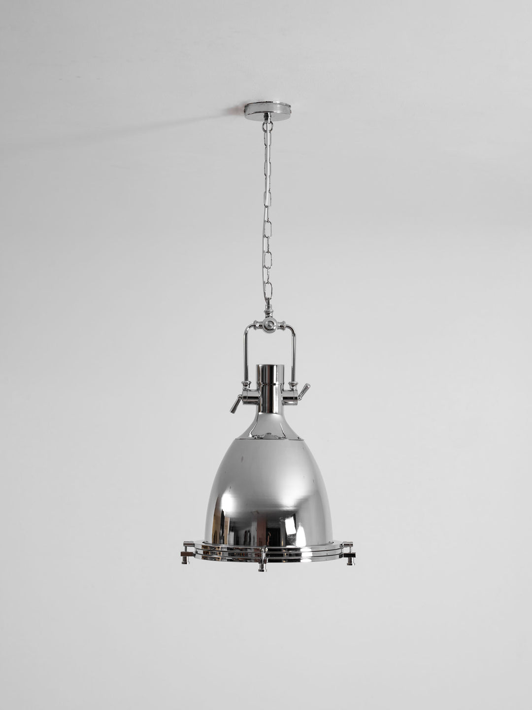 Industrial Country Pendelleuchte aus Metall