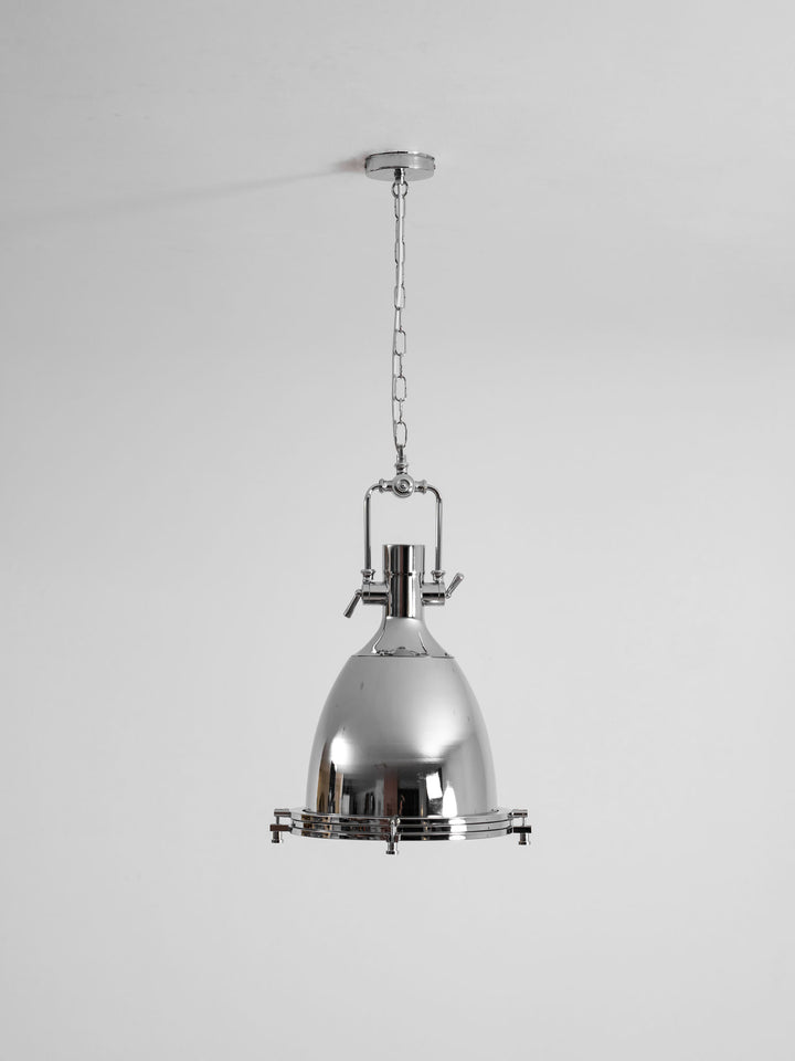 Industrial Country Pendelleuchte aus Metall