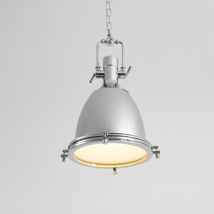 Industrial Country Pendelleuchte aus Metall