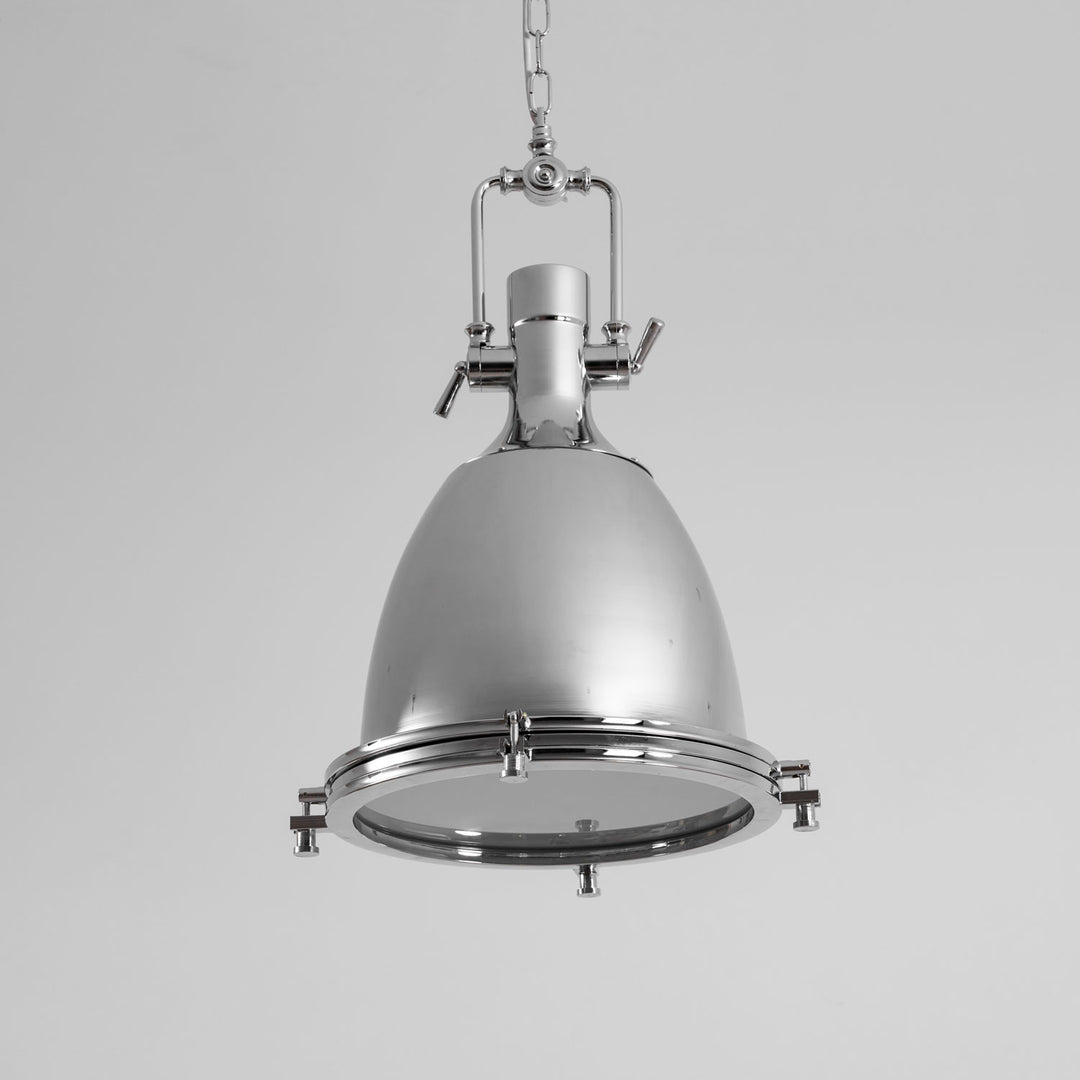 Industrial Country Pendelleuchte aus Metall