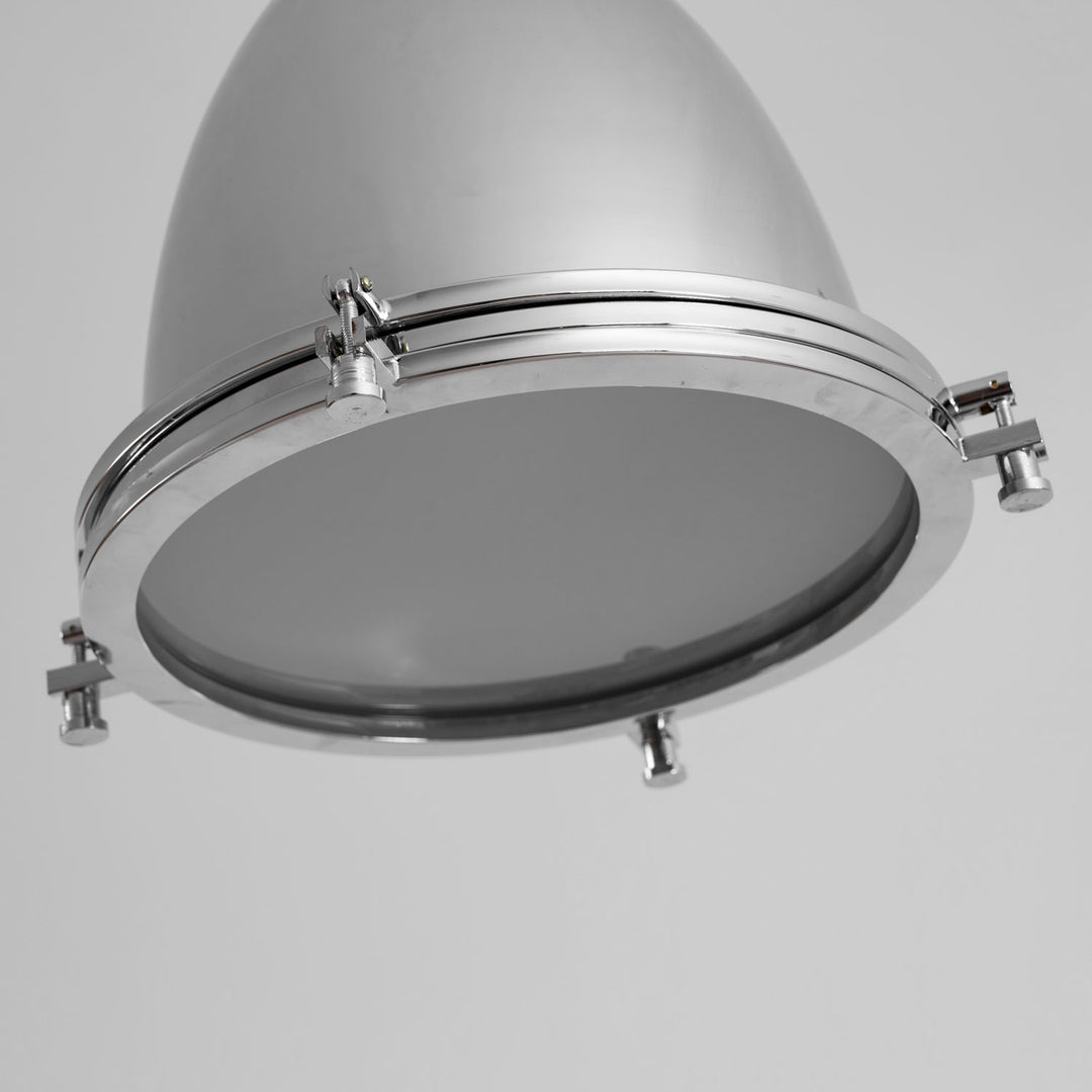 Industrial Country Pendelleuchte aus Metall