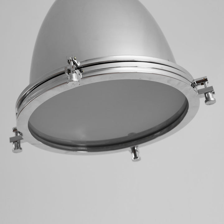 Industrial Country Pendelleuchte aus Metall