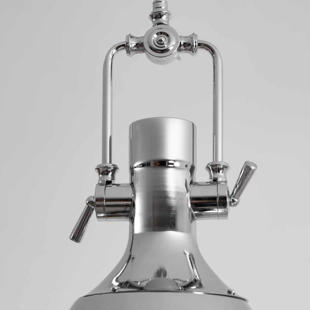 Industrial Country Pendelleuchte aus Metall