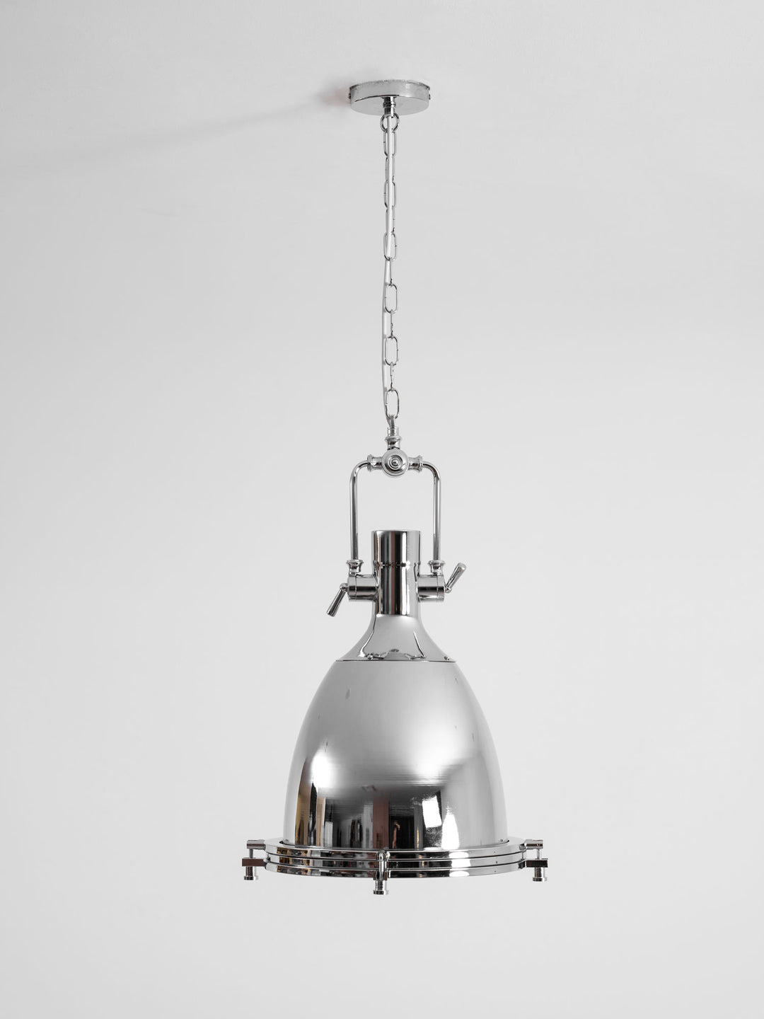 Industrial Country Pendelleuchte aus Metall