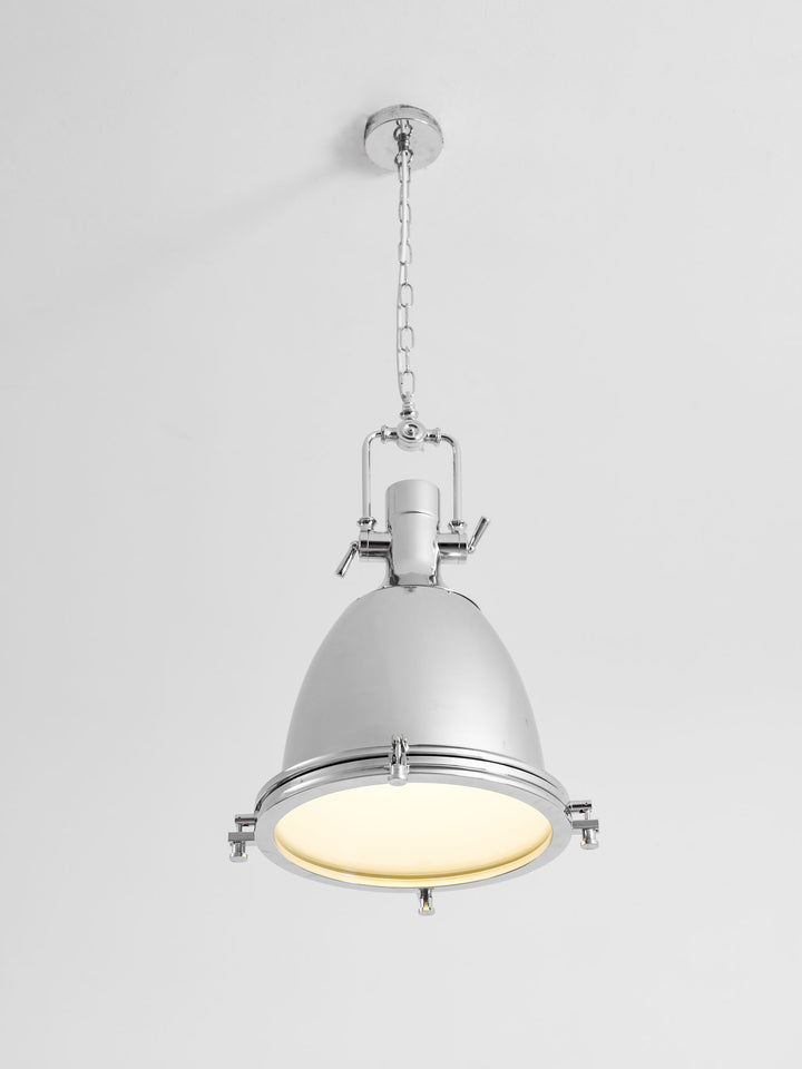 Industrial Country Pendelleuchte aus Metall