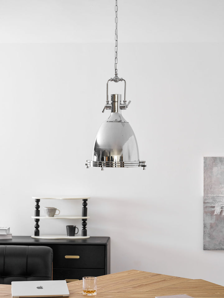 Industrial Country Pendelleuchte aus Metall