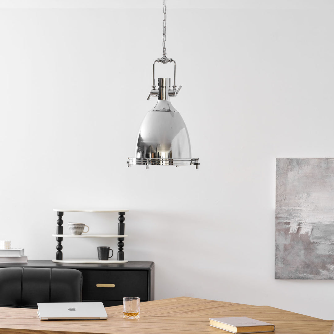 Industrial Country Pendelleuchte aus Metall