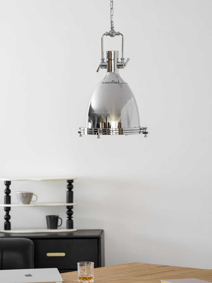 Industrial Country Pendelleuchte aus Metall