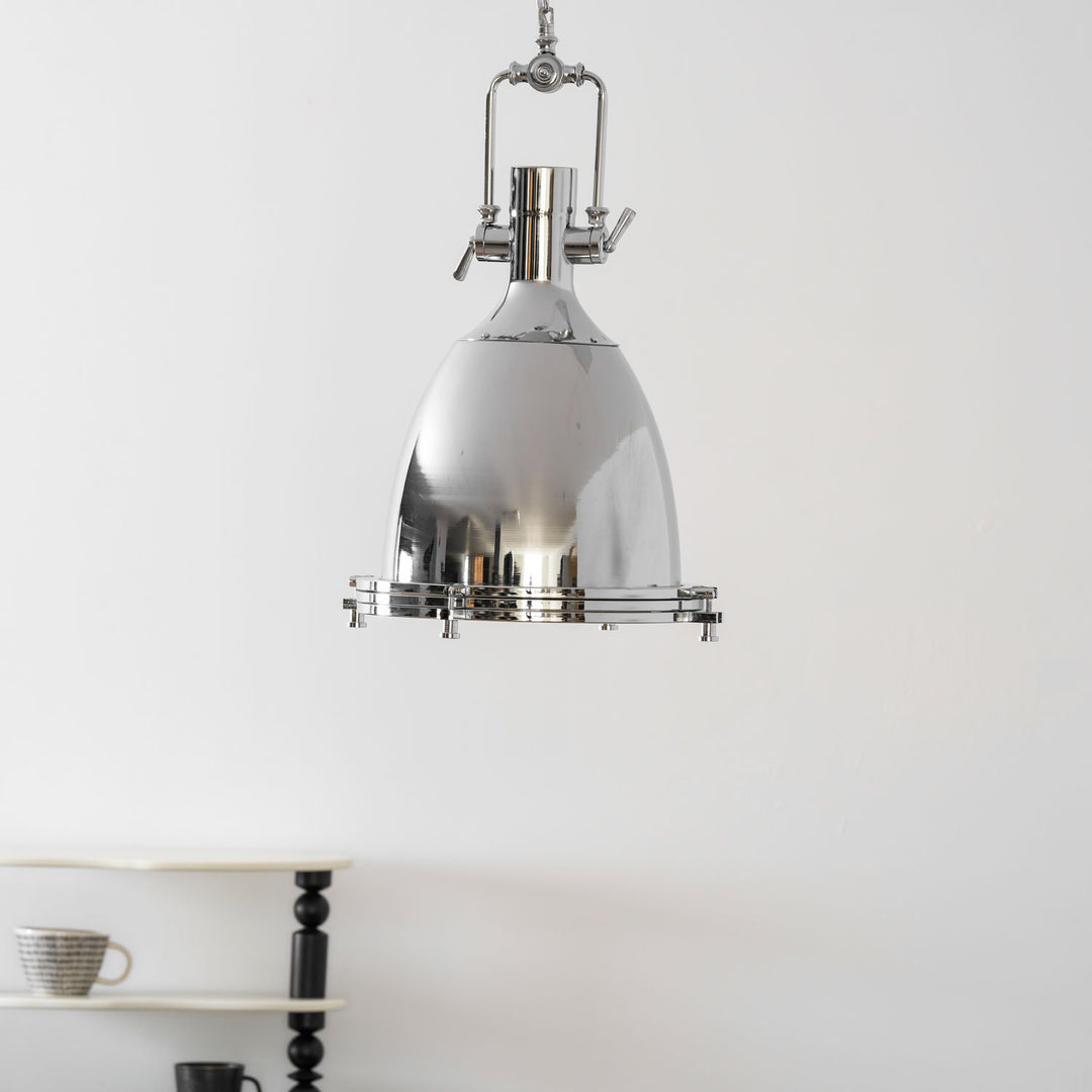 Industrial Country Pendelleuchte aus Metall