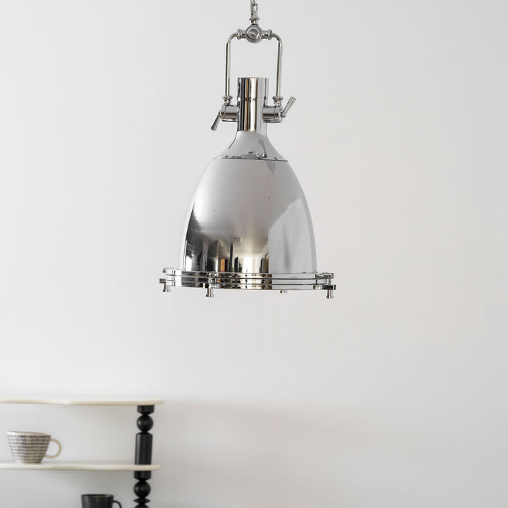 Industrial Country Pendelleuchte aus Metall