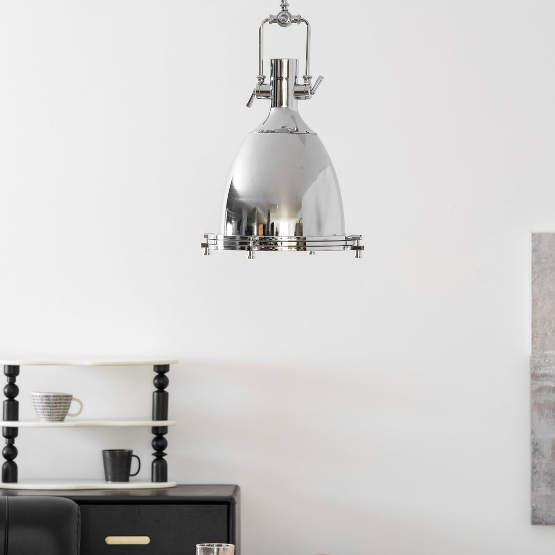 Industrial Country Pendelleuchte aus Metall