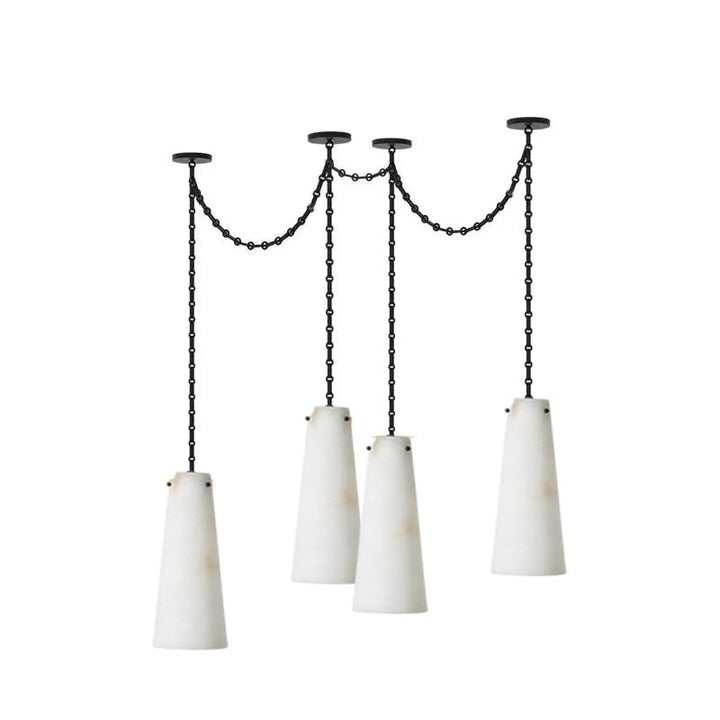Industrial Cascade Chain Chandelier - Vakkerlight
