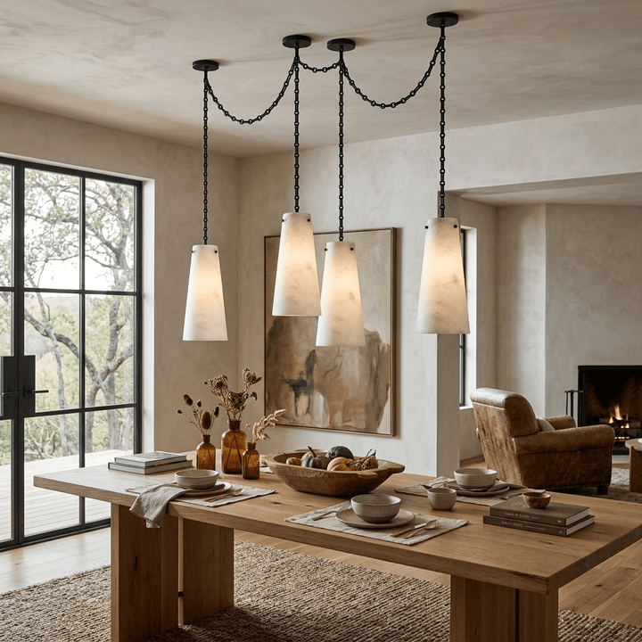 Industrial Cascade Chain Chandelier - Vakkerlight