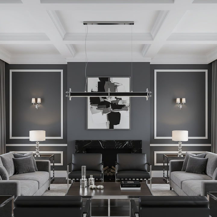 Industrial Axis Linear Pendant Lamp - Vakkerlight