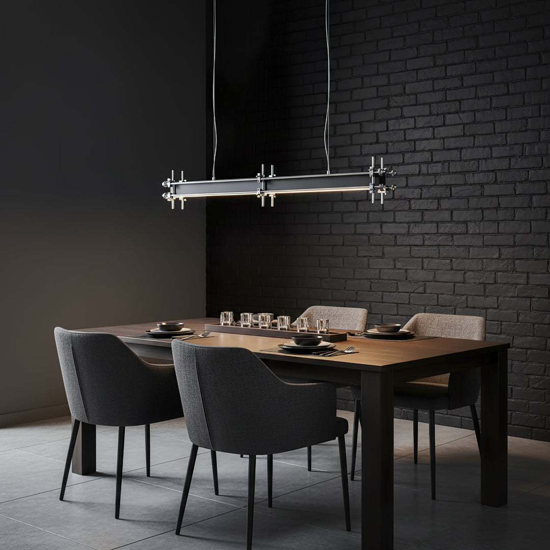 Industrial Axis Linear Pendant Lamp - Vakkerlight