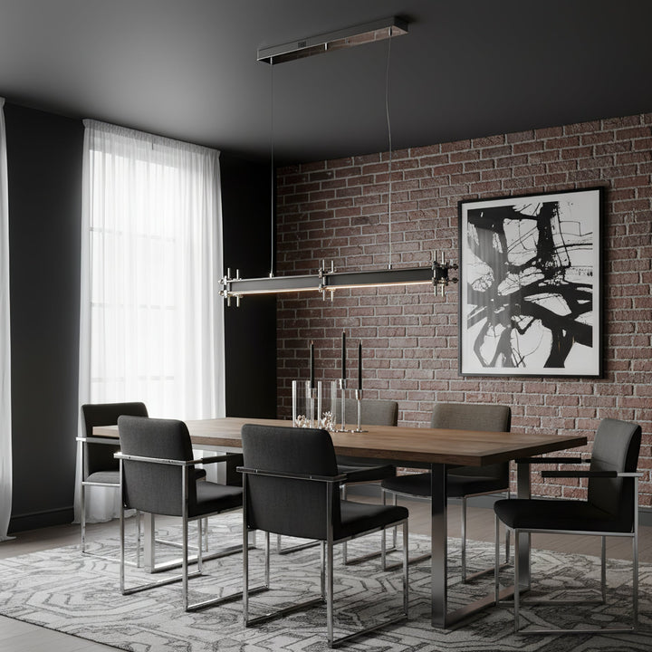 Industrial Axis Linear Pendant Lamp - Vakkerlight