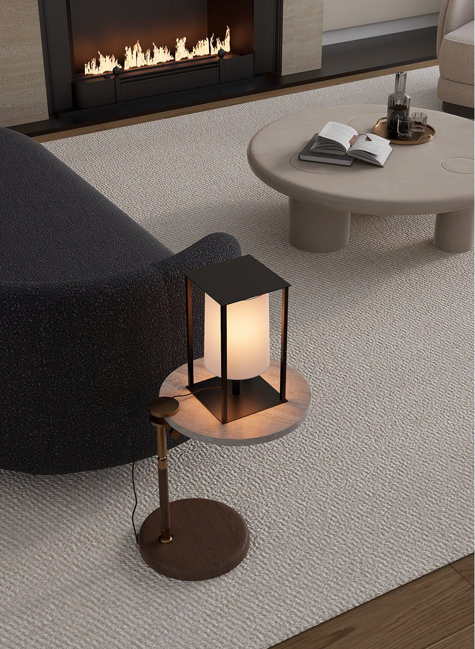 Industrial Cage Frame Table Lamp - Vakkerlight