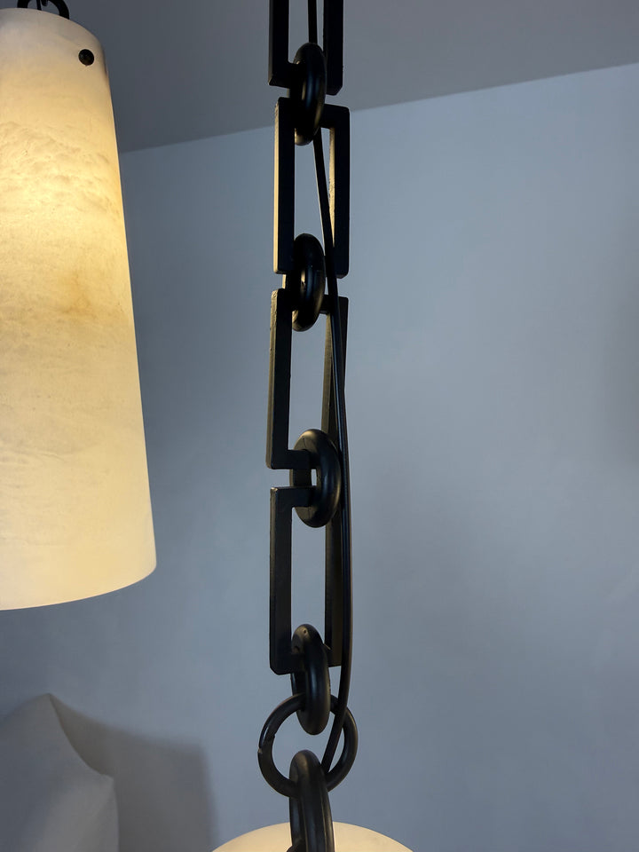 Industrial Cascade Chain Chandelier - Vakkerlight
