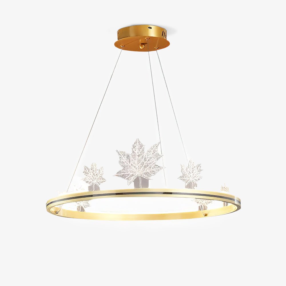 Ion Leaf Chandelier - Vakkerlight