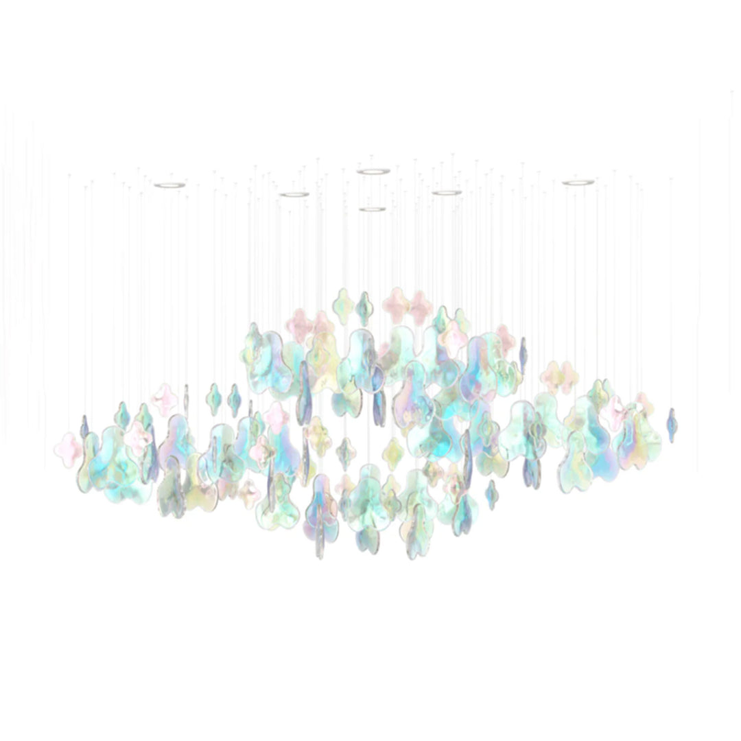 Iris Iridescent Blossom Chandelier - Vakkerlight