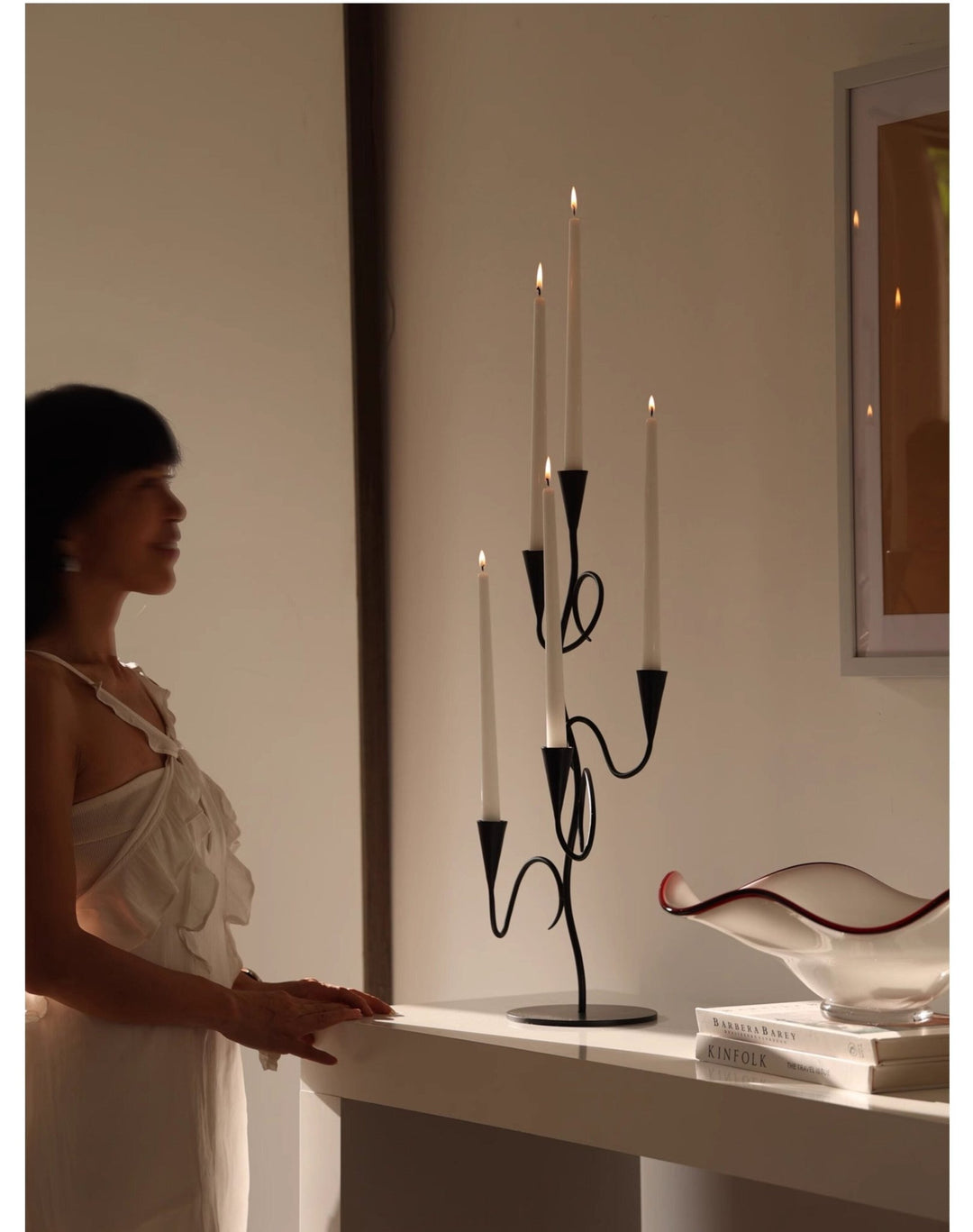 Iron Vine Multi - Arm Candle Holder - Vakkerlight
