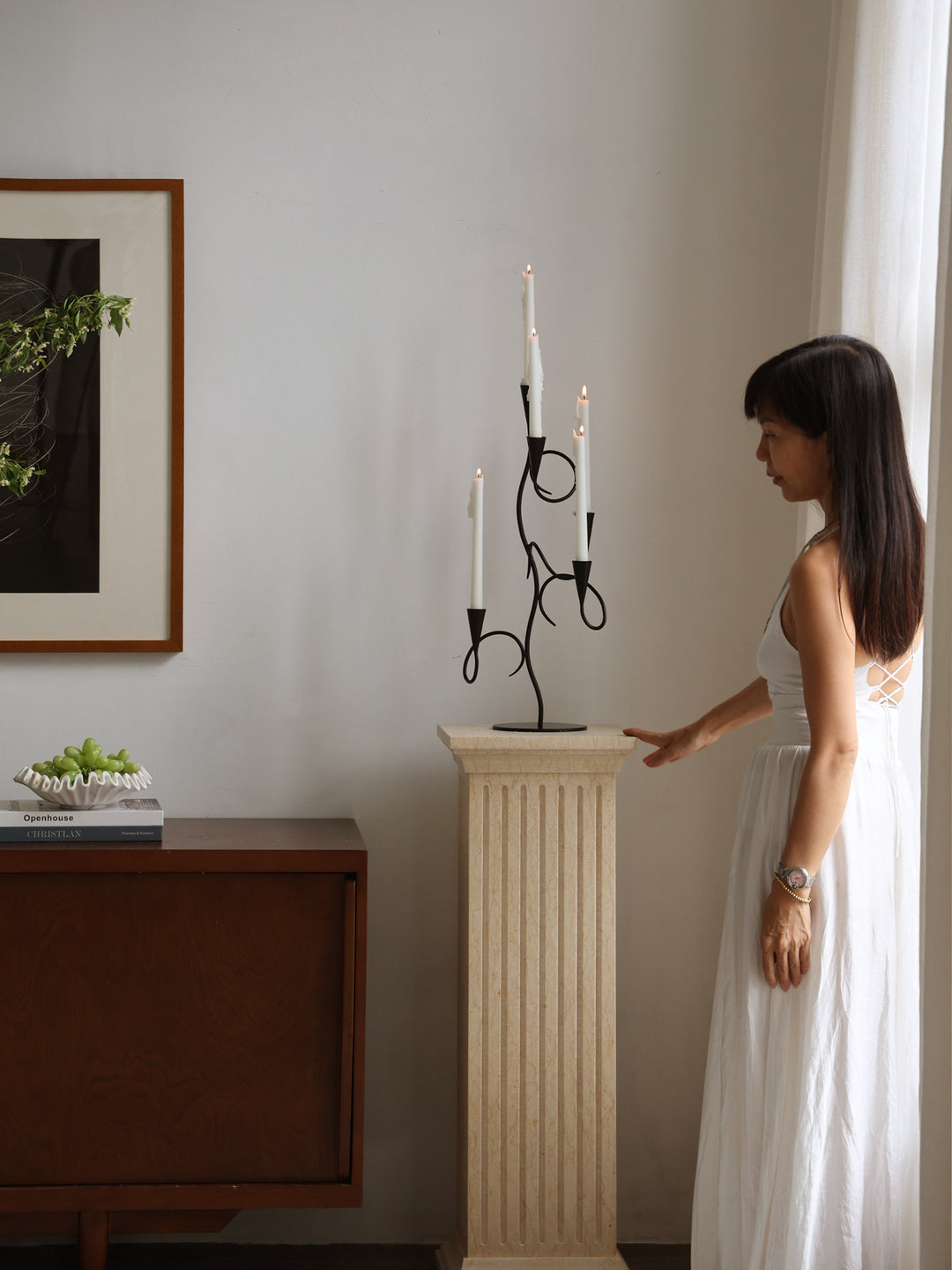 Iron Vine Multi - Arm Candle Holder - Vakkerlight
