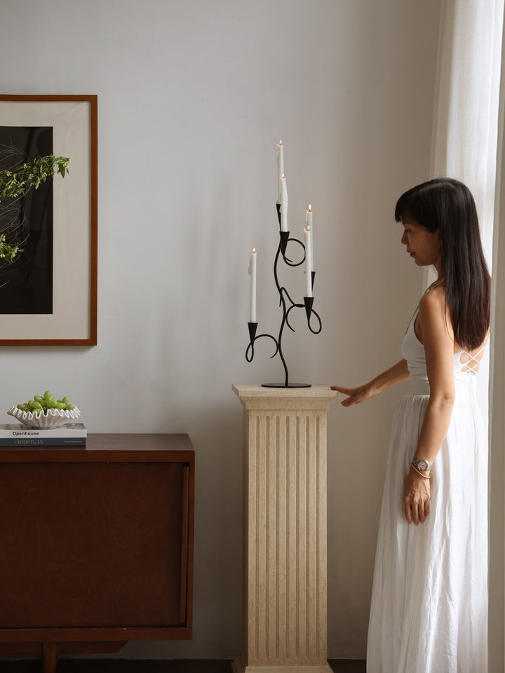 Iron Vine Multi - Arm Candle Holder - Vakkerlight