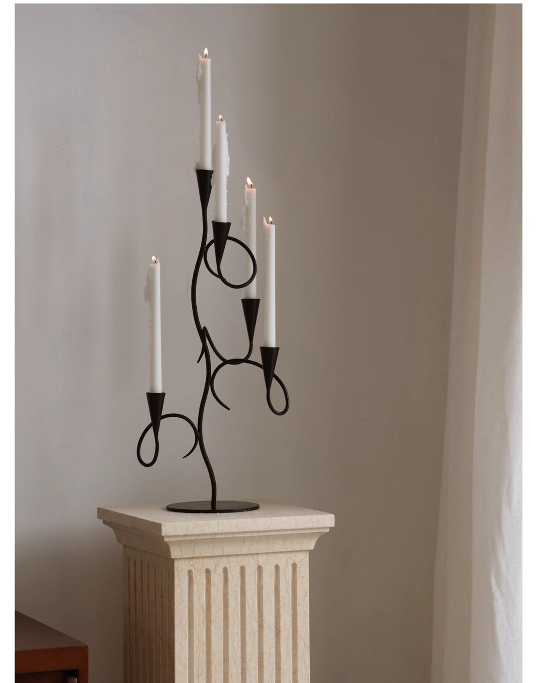 Iron Vine Multi - Arm Candle Holder - Vakkerlight