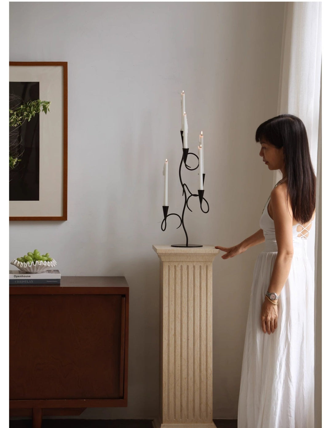 Iron Vine Multi - Arm Candle Holder - Vakkerlight