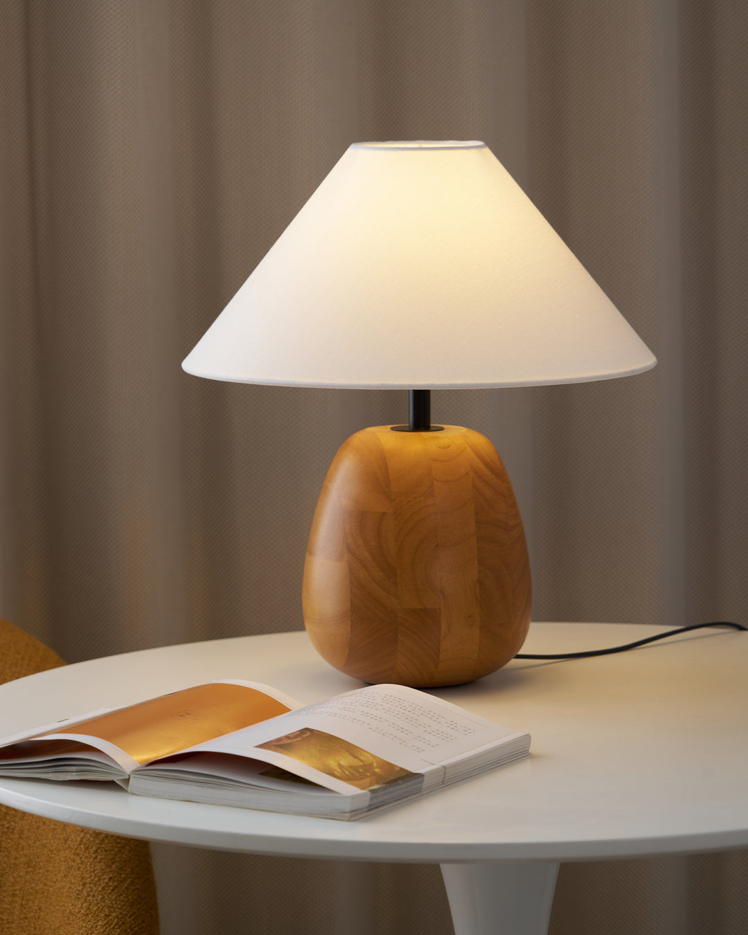 Irving Wood Table Lamp