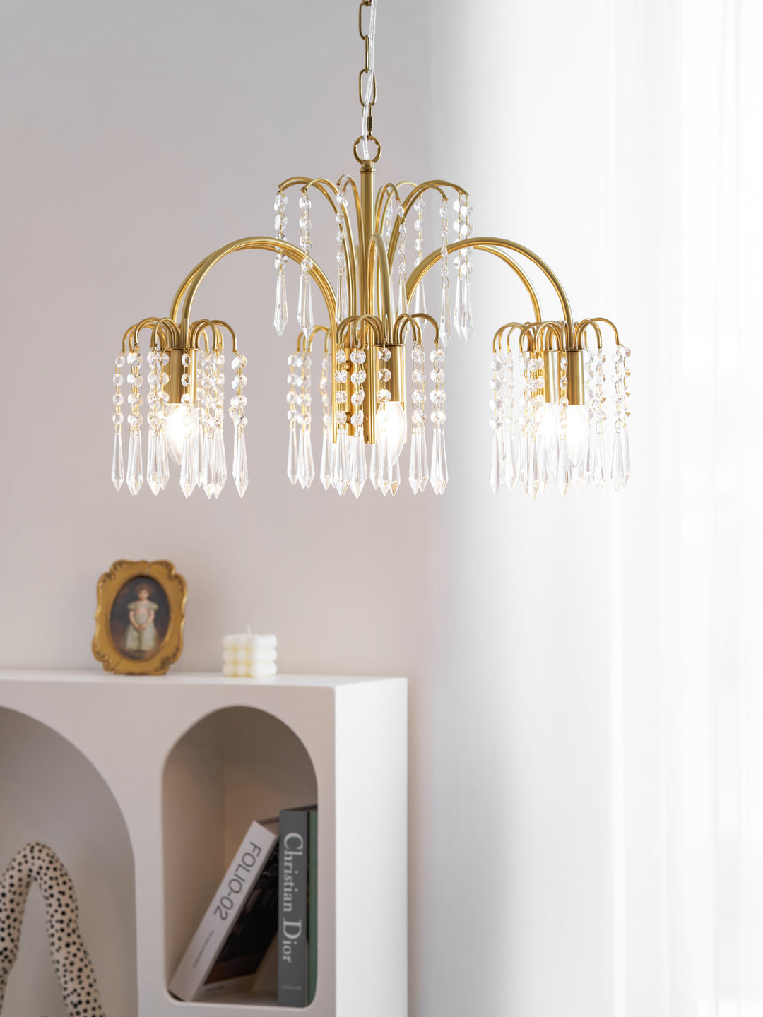 Isla Dawn Chandelier - Vakkerlight