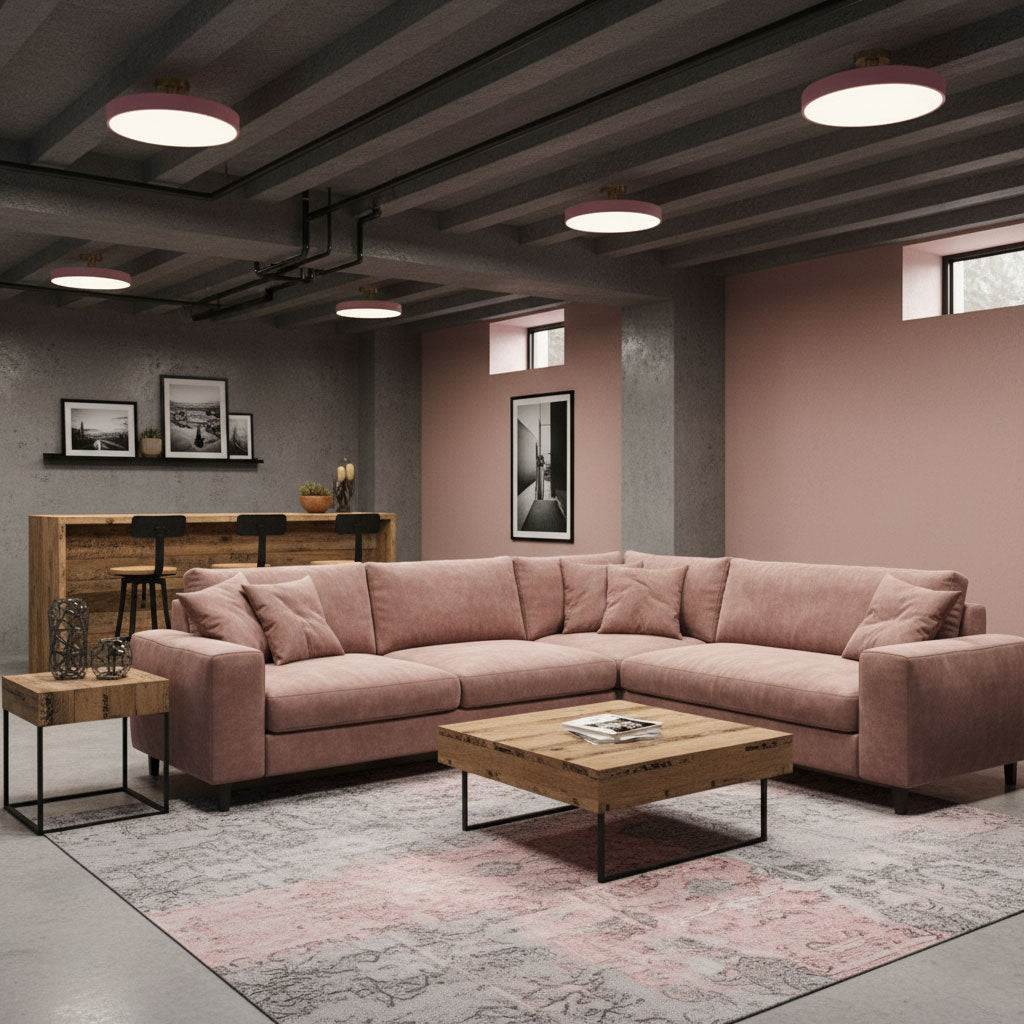 Isla Flush Mount Ceiling Lamp - Vakkerlight