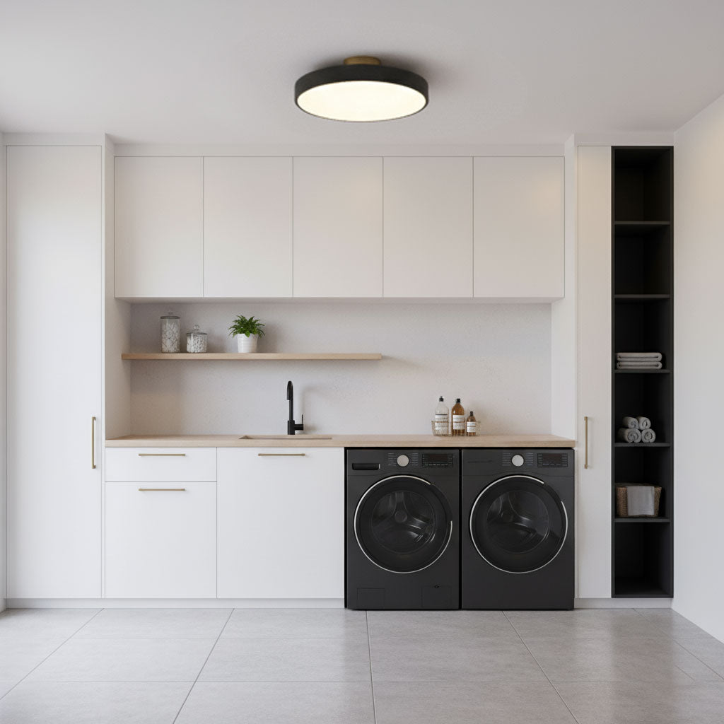 Isla Flush Mount Ceiling Lamp - Vakkerlight