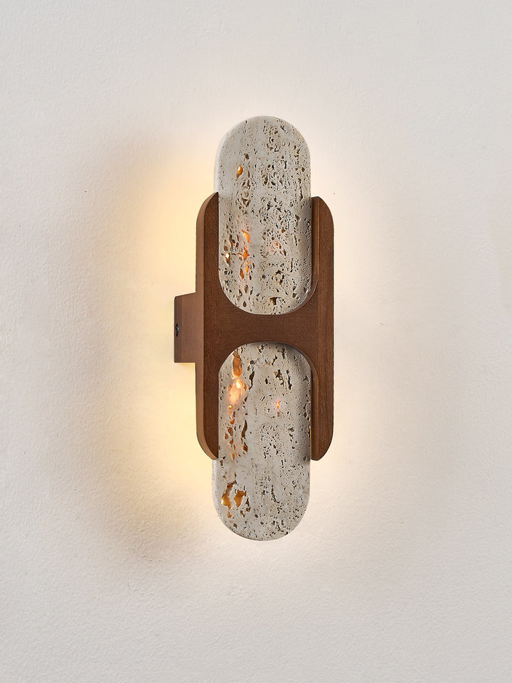 Isla Travertine Wall Light