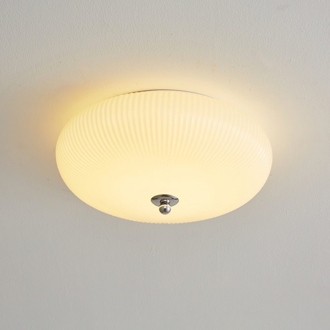 Ivory Ripple Ceiling Light - Vakkerlight