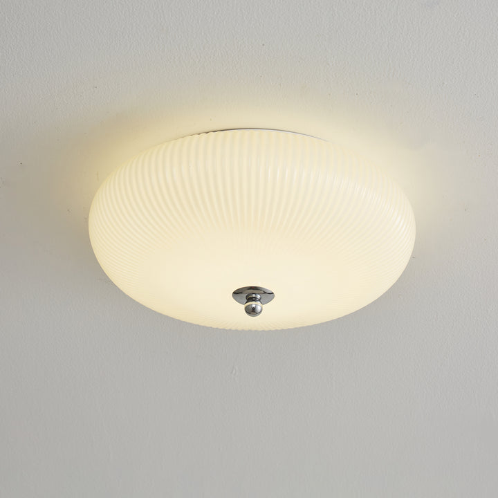 Ivory Ripple Ceiling Light - Vakkerlight