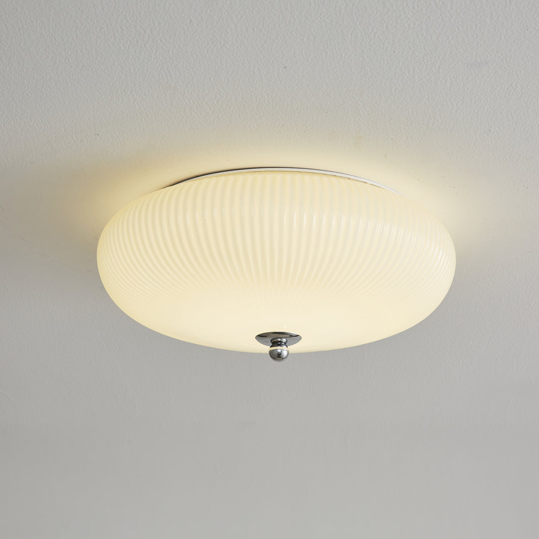 Ivory Ripple Ceiling Light - Vakkerlight