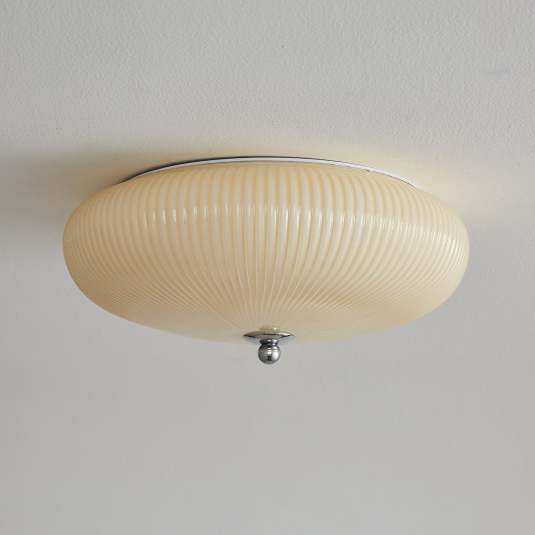 Ivory Ripple Ceiling Light - Vakkerlight