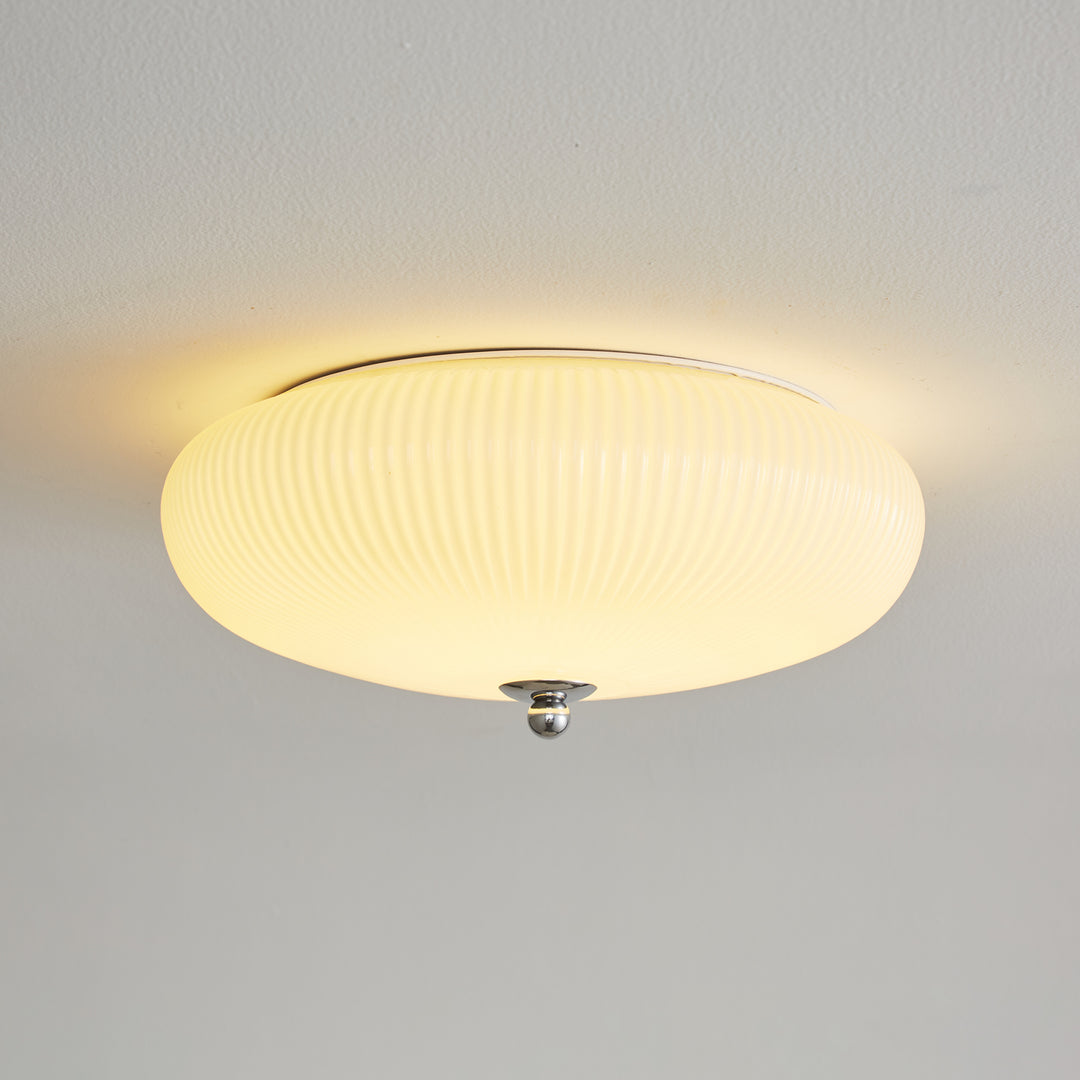 Ivory Ripple Ceiling Light - Vakkerlight