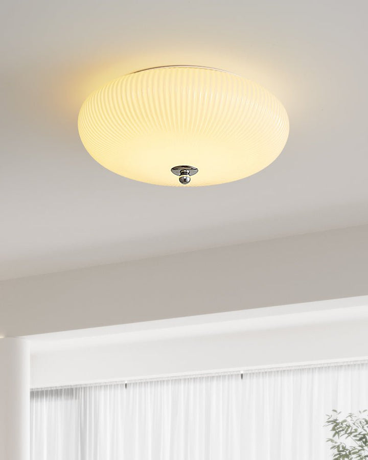 Ivory Ripple Ceiling Light - Vakkerlight