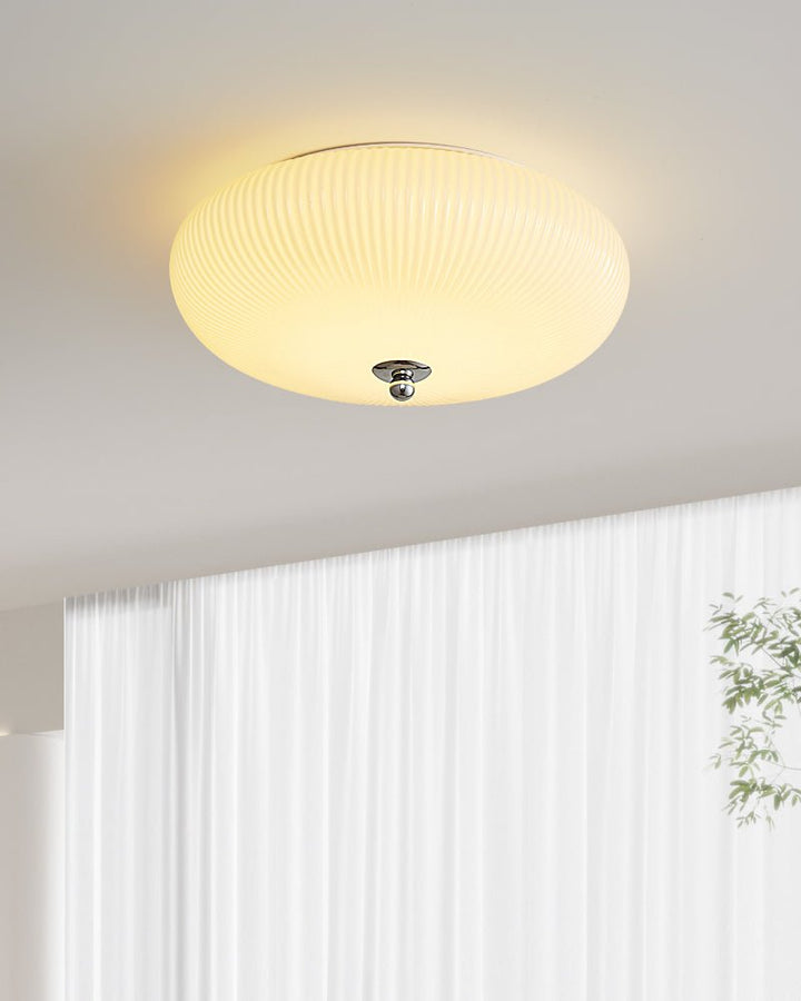 Ivory Ripple Ceiling Light - Vakkerlight