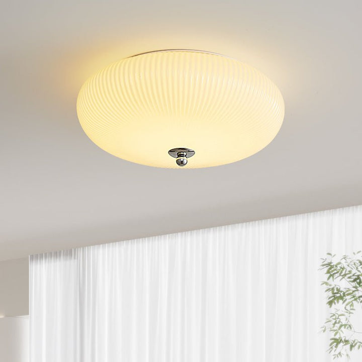 Ivory Ripple Ceiling Light - Vakkerlight