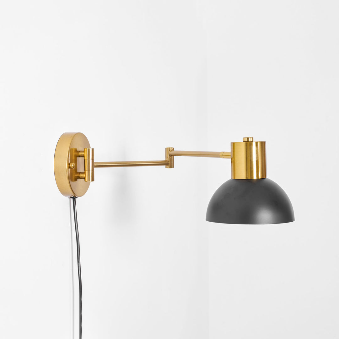 Adjustable Arm Plug In Wall Lamp - Vakkerlight