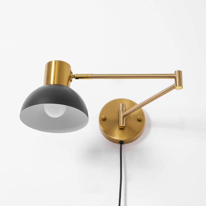 Adjustable Arm Plug In Wall Lamp - Vakkerlight