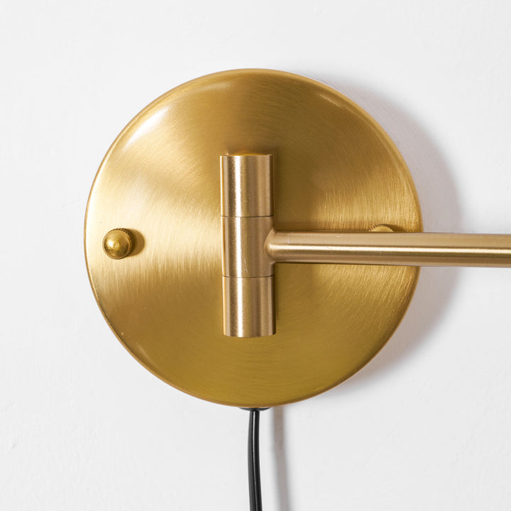 Adjustable Arm Plug In Wall Lamp - Vakkerlight