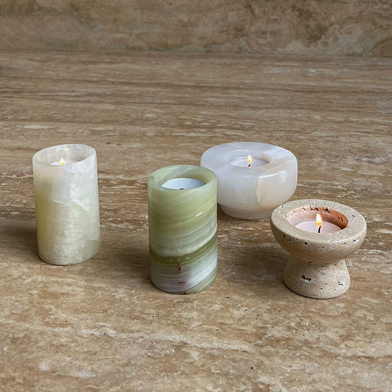 Jade Candle Holder - Vakkerlight