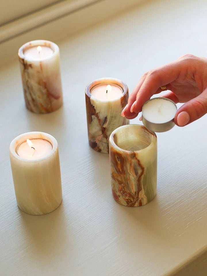 Jade Candle Holder - Vakkerlight