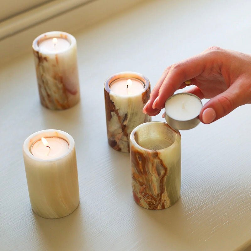 Jade Candle Holder - Vakkerlight