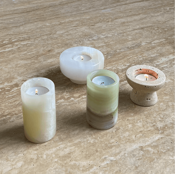 Jade Candle Holder - Vakkerlight